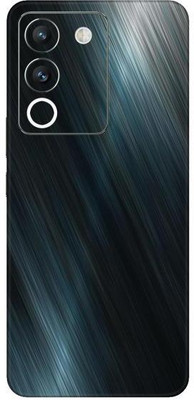 Vcare GadGets Silver Brushed Vivo Y200 5G Mobile Skin(Multicolor)