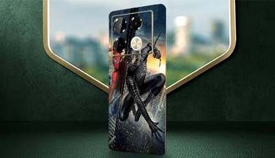 TJ CREATION Infinix Note 40 Pro 5G Mobile Skin(Ultra Super Black Spiderman Skin With High Mattte Finish........)