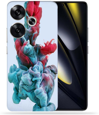 OggyBaba OggyBaba Poco F6 5g Mobile Skin(colorful smoke cloud)