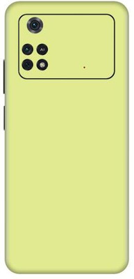 Vcare GadGets Poco M4 Pro Mobile Skin(Cream)