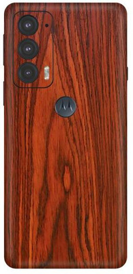 Vcare GadGets Moto Edge 20 5G Mobile Skin(Wooden)