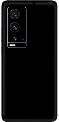 Vcare GadGets Vivo X60 Pro Plus Mobile Skin(Glossy Black)