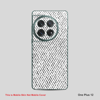 VYBE The Smart Choice One Plus 12 Pattern Mobile Skin Mobile Skin(Multi Colour M14)