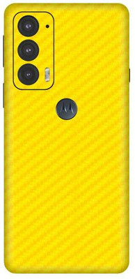 Vcare GadGets Moto Edge 20 5G Mobile Skin(Yellow)
