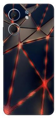 Vcare GadGets A5x (5G) Mobile Skin(Red & Black)
