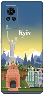 wrap craft VIVO X60 PRO Premium Vinyl Mobile Skin(Multicolor)