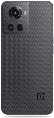 WeCre8 Skin's Oneplus 10R 5G Mobile Skin(Transparent Carbon Fiber Mobile Skin With Cleaning Wipe)