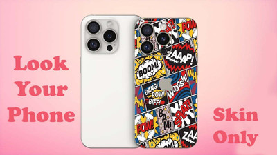 BUGGU IPHONE 16 PRO MAX Mobile Skin(Multicolor)