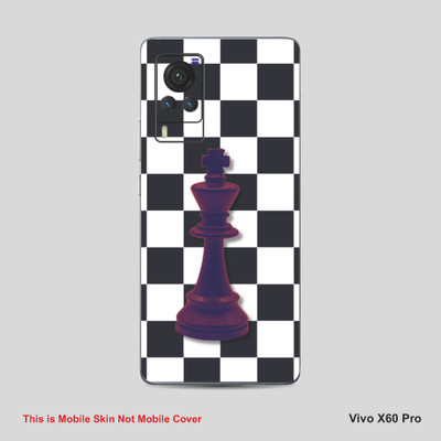 VYBE The Smart Choice Vivo X60 Pro Pattern Mobile Skin Mobile Skin(Multi ColourCK8)