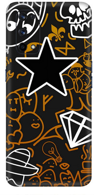 wrap craft REALME X7 PRO 5G Premium Vinyl Mobile Skin(Multicolor)