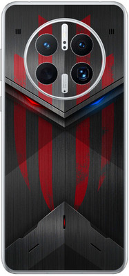 FCS Huawei Mate 50 Pro Printed Back skin Mobile Skin(Red Magic Texture)