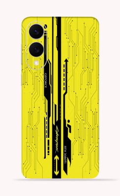 Gizmo Wraps Samsung S25 edge 5g Mobile Skin(Yellow CyberPunk)