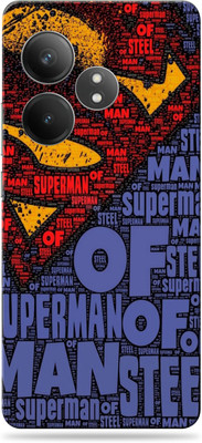 SkinoMania Realme GT 6T Mobile Skin(Superman-Typography)
