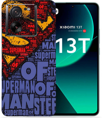 OggyBaba Xiaomi 13T Mobile Skin(Superman Typography)