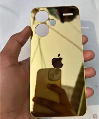 MOBIZONE REDMI NOTE 13 PRO PLUS 5G MIRROR BACK PANNEL Mobile Skin(Gold)