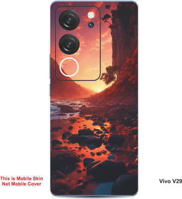 VYBE The Smart Choice Vivo V29 Naturel Mobile Skin(Pale Salmon 7)