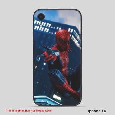 VYBE The Smart Choice iPhone XR Super Hero Mobile Skin(Burnt Umber 1)