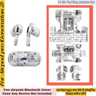 Flipkart SmartBuy COMPETABLE FOR AIRPOD PRO(2ND GEN)SKIN_CROWN OF LONDON MEH367M Mobile Skin(AIRPOD PRO(2ND GEN)(TWS AIRPOD DEVICE NOT INCLUDED)MULTI_COLOUR)