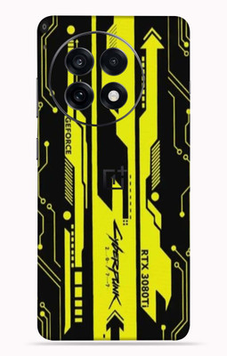 OggyBaba OggyBaba Oneplus 13R Mobile Skin(Cyberpunk-Yellow-Black)