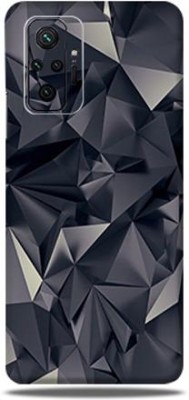 Mclaxa Xiaomi note 10 pro 5g, Black Polygon For redmi note 10pro, Mi Note 10 Pro Mobile Skin(Black Polygon skin (Only Back Panel Coverage))