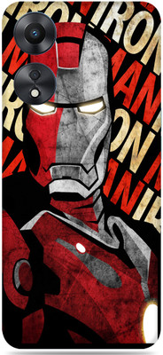 SkinoMania OPPO A78 5G Mobile Skin(Multicolor Ironman)