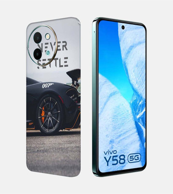 OggyBaba Vivo Y58 5g Mobile Skin(Grey Never Settle)