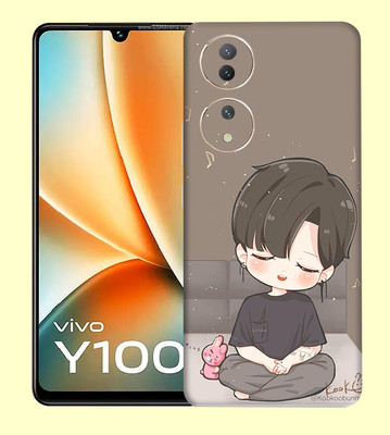 WeCre8 Skin's Vivo Y100 Mobile Skin(BTS Cartoon Multicolor Mobile Skin)