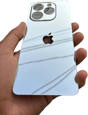 TWUAOP INFINIX NOTE 40X 5G MOBILE SKIN ACRYLIC SHEET MIRROR BACK PANNEL APPLE Mobile Skin(Silver)