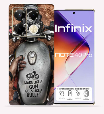 OggyBaba Infinix Note 40 pro 5g Mobile Skin(Bullet Quote)