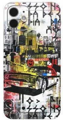 Mudshi Apple Iphone 12 Mini Mobile Skin(Multiolor)