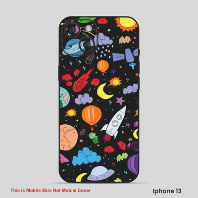 VYBE The Smart Choice iPhone 13 Universal Mobile Skin(Marigold Yellow 6)