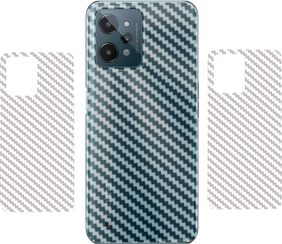 DVANK REALME C31 || 3D CARBON FIBER ULTRA-THIN BACK LAMINATION || Mobile Skin(TRANSPARENT)