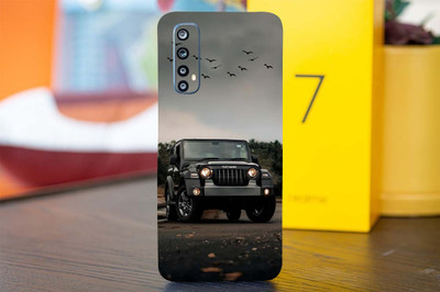 AsSkin Realme 7 Mobile Skin(Beautiful Car Wrap Sticker Mobile Skin With High Matte Finish.)