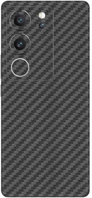 Vcare GadGets Vivo V29 5G Mobile Skin(Fiber Carbon Gun Metal)