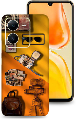 SkinoMania Vivo V25-5G Mobile Skin(Multicolor Photography)