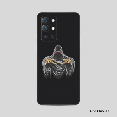 VYBE The Smart Choice One Plus 9R Horror Mobile Skin Mobile Skin(Black, Grey 12)
