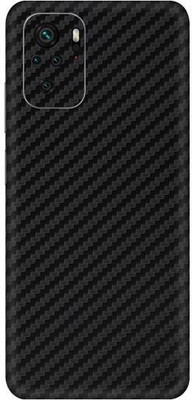 Vcare GadGets Redmi Note 10 S Mobile Skin(Fiber Carbon Black)