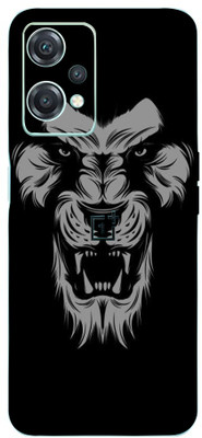 AsSkin OnePlus Nord CE 2 Lite 5G, Nord CE 2 Lite 5G Mobile Skin(Ultra Super Black Lion Wrap Sticker With High Gloss Finish).)