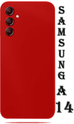 TJ CREATION SAMSUNG GALAXY A14 5G Mobile Skin(Ultra Super Red Matte Skin With High Matte Finish.)