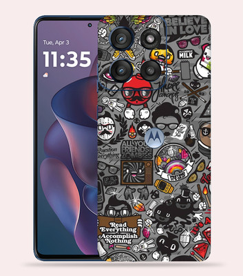 OggyBaba OggyBaba Moto G60 pro 5g Mobile Skin(Zombie Graffiti)