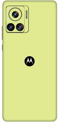 Vcare GadGets Moto Edge 30 Ultra 5G Mobile Skin(Cream)