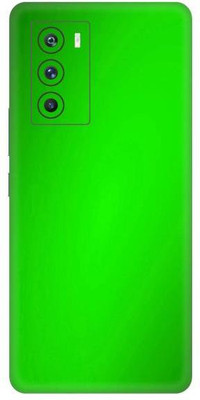 Vcare GadGets Metallic Green Shining vivo i QOO 9 SE 5G Mobile Skin(Metallic Green Shining)