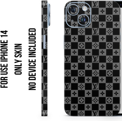 Flipkart SmartBuy Iphone 14 BLACK LV (ANY DEVICE NOT INCLUDED)MODELPK16 Mobile Skin(Black)