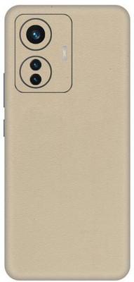 Vcare GadGets iQOO Z6 Pro 5G Cream Leather Back Side Premium Mobile Skin(Cream Leather)