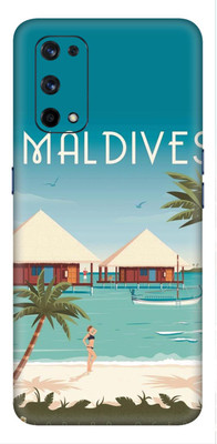 wrap craft REALME X7 PRO 5G Premium Vinyl Mobile Skin(Multicolor)