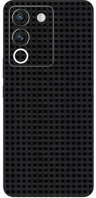 Vcare GadGets Vivo Y200 5G Mobile Skin(Black Mosaic)