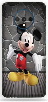 TJ CREATION OnePlus 7T, oneplus 7t Mobile Skin(Ultra Super Mickey Mouse Skin With High Matte Finish.)