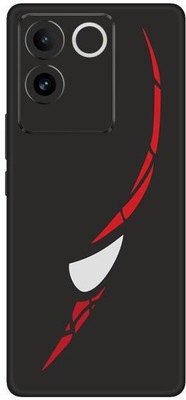 Vcare GadGets Red With White Eyes Vivo T2 Pro 5G Mobile Skin(Multicolor)