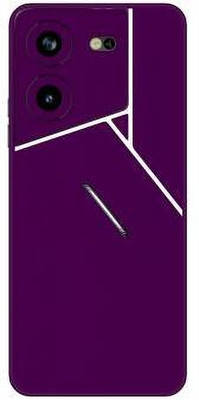 Vcare GadGets Pova 5 Pro (5G) Mobile Skin(Purple)