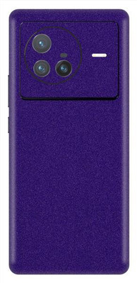 Vcare GadGets X80 5G Glitter Purple Back Side Premium Mobile Skin(Glitter Purple)